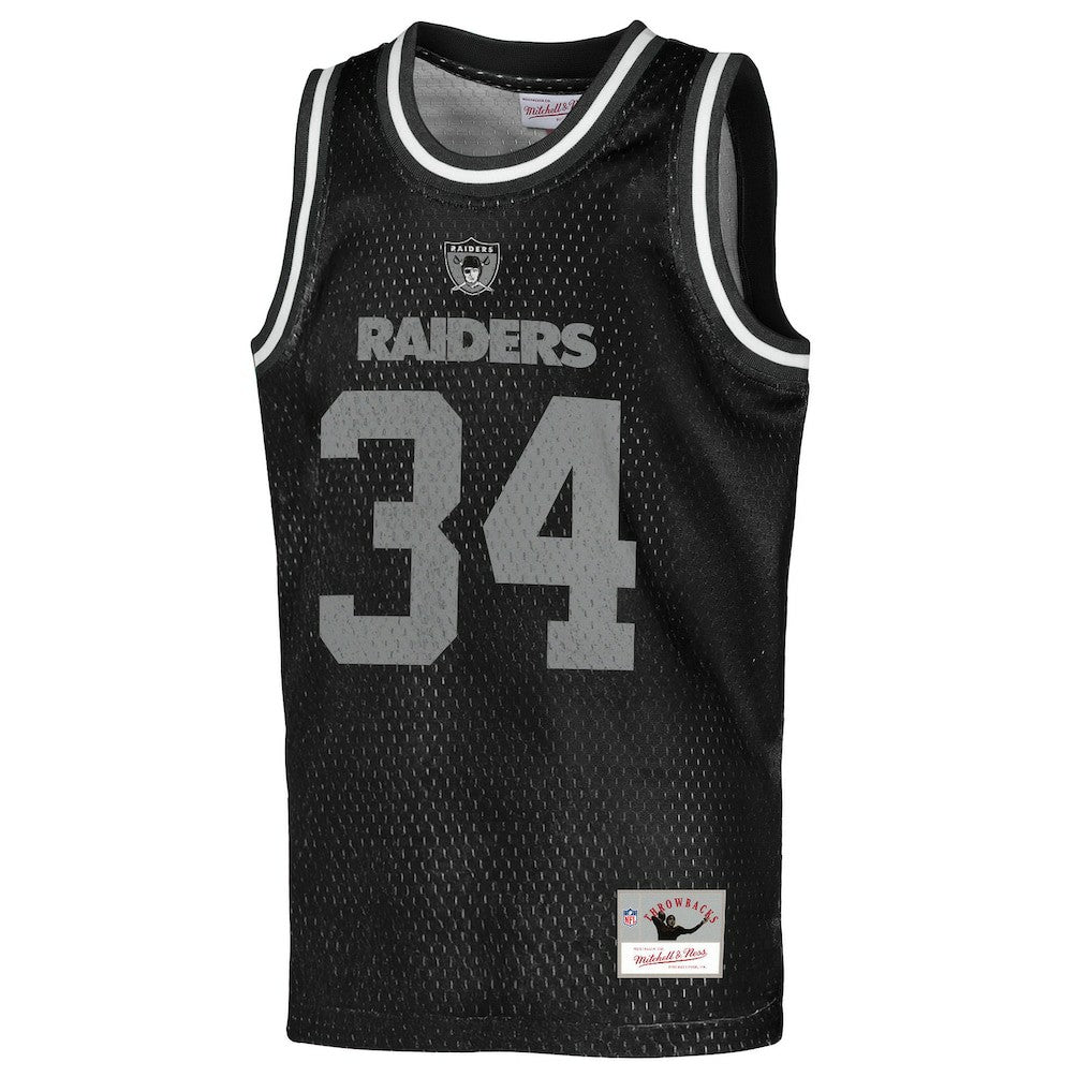 Las Vegas Raiders Bo Jackson  Youth Retired Player NFL Basketball Fashion Jersey | NFL US