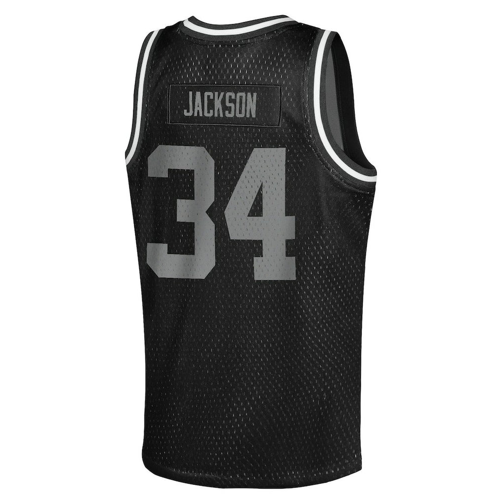Las Vegas Raiders Bo Jackson  Youth Retired Player NFL Basketball Fashion Jersey | NFL US