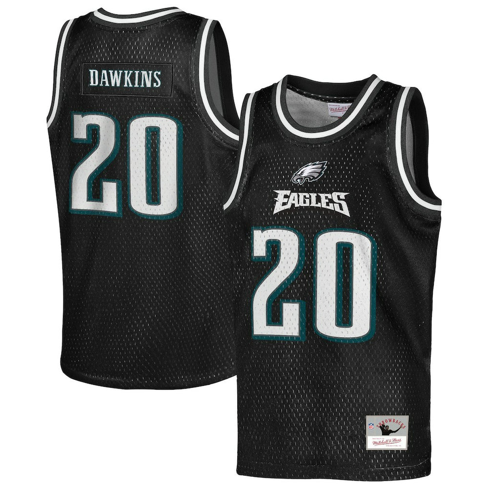 Philadelphia Eagles Brian Dawkins  Youth Retired Player NFL Basketball Fashion Jersey | NFL Hot
