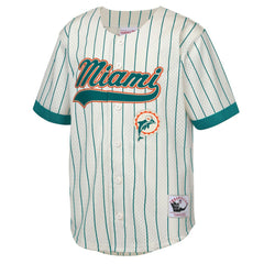 Miami Dolphins Dan Marino  Youth Retired Player Name & Number Baseball Jersey | NFL Sale