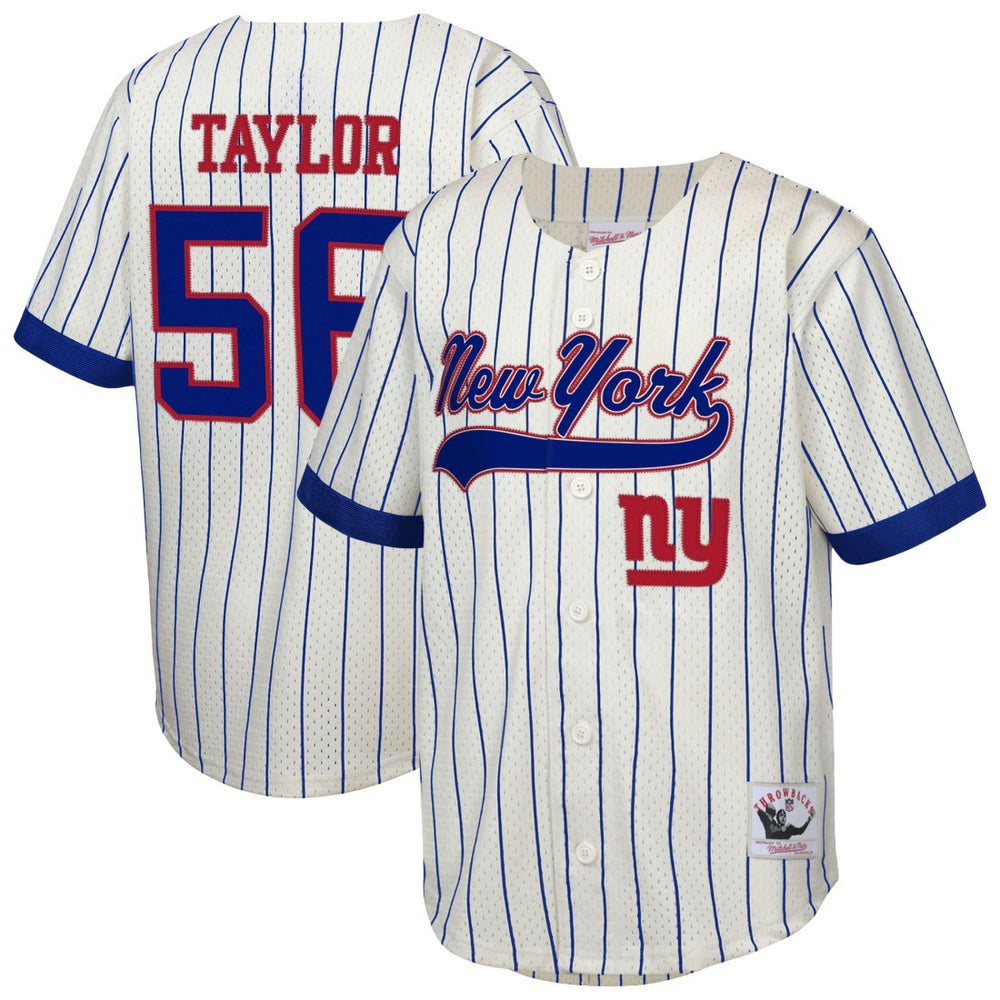 New York Giants Lawrence Taylor  Youth Retired Player Name & Number Baseball Jersey | NFL On sale