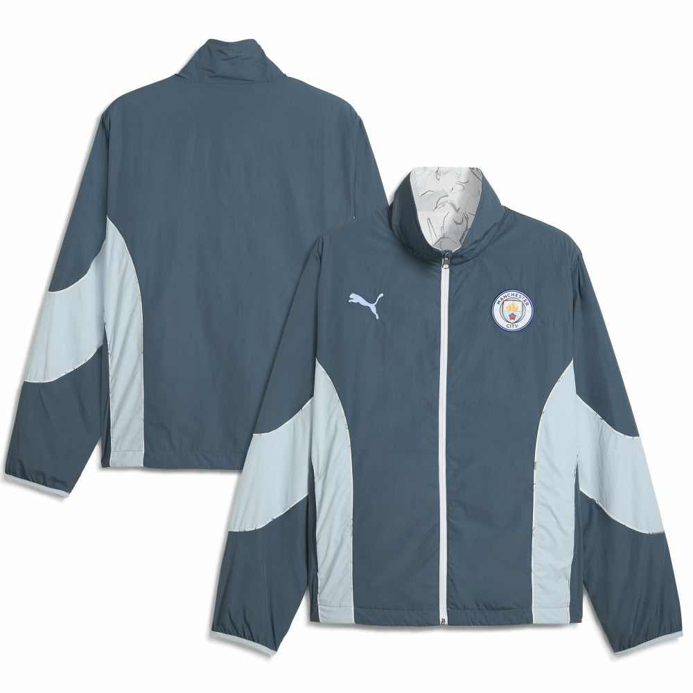 Manchester City x KidSuper 2025 FIFA Club World Cup Reversible Full-Zip Jacket Discount - Gray