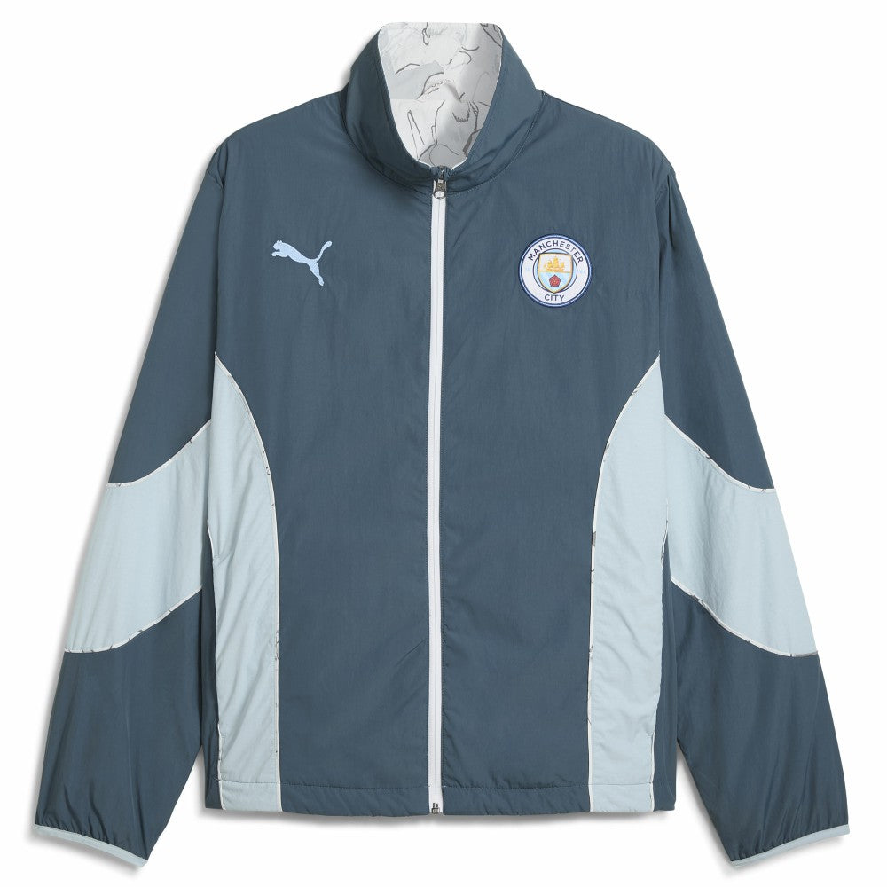Manchester City x KidSuper 2025 FIFA Club World Cup Reversible Full-Zip Jacket Discount - Gray
