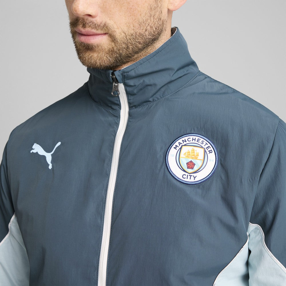Manchester City x KidSuper 2025 FIFA Club World Cup Reversible Full-Zip Jacket Discount - Gray