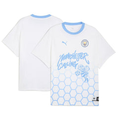 Manchester City 2025 FIFA Club World Cup Hoops T-Shirt