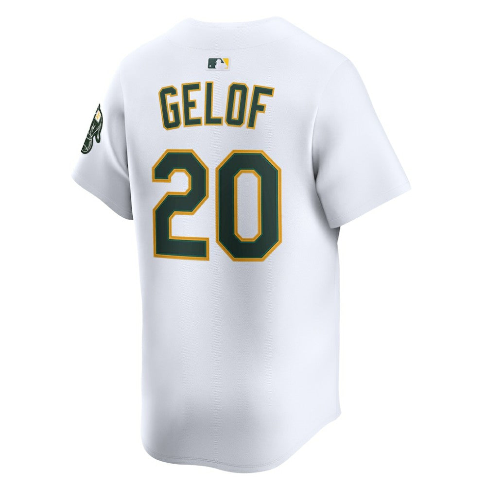 Zack Gelof Athletics Nike Home Limited Player Jersey - MLB Jerseys