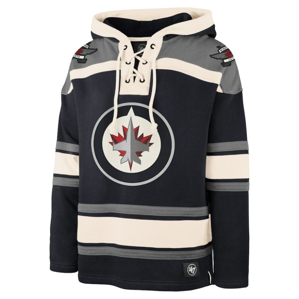 Winnipeg Jets '47 Superior Lacer Hoodie -  NHL Hoodies