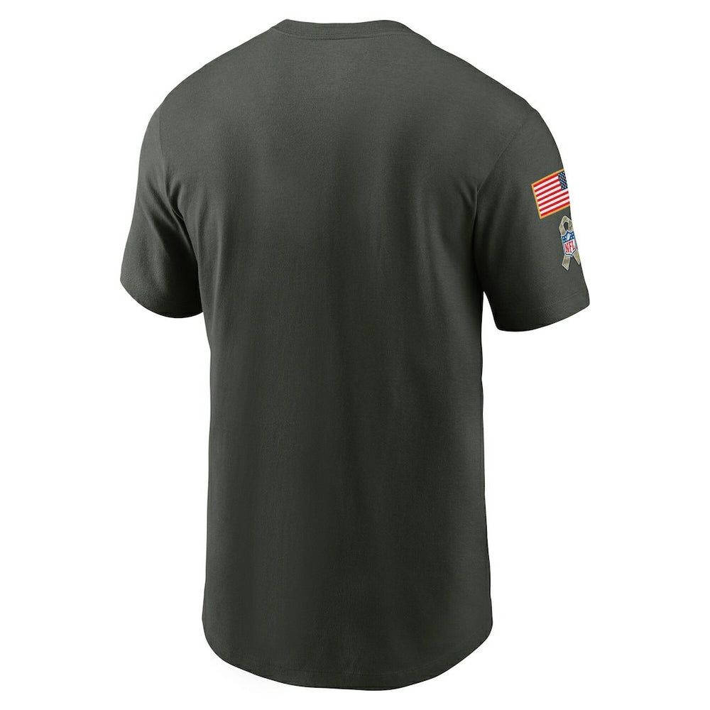 New Orleans Saints 2025 Salute to Service Sideline Primary Edge Dri-FIT T-Shirt | NFL Online