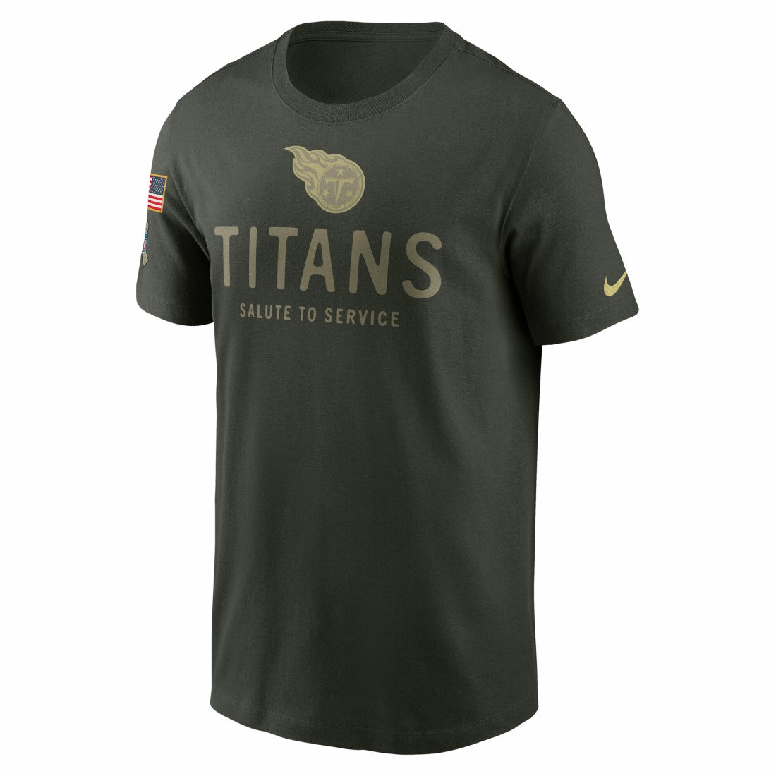 Tennessee Titans 2025 Salute to Service Sideline Primary Edge Dri-FIT T-Shirt | NFL Near me