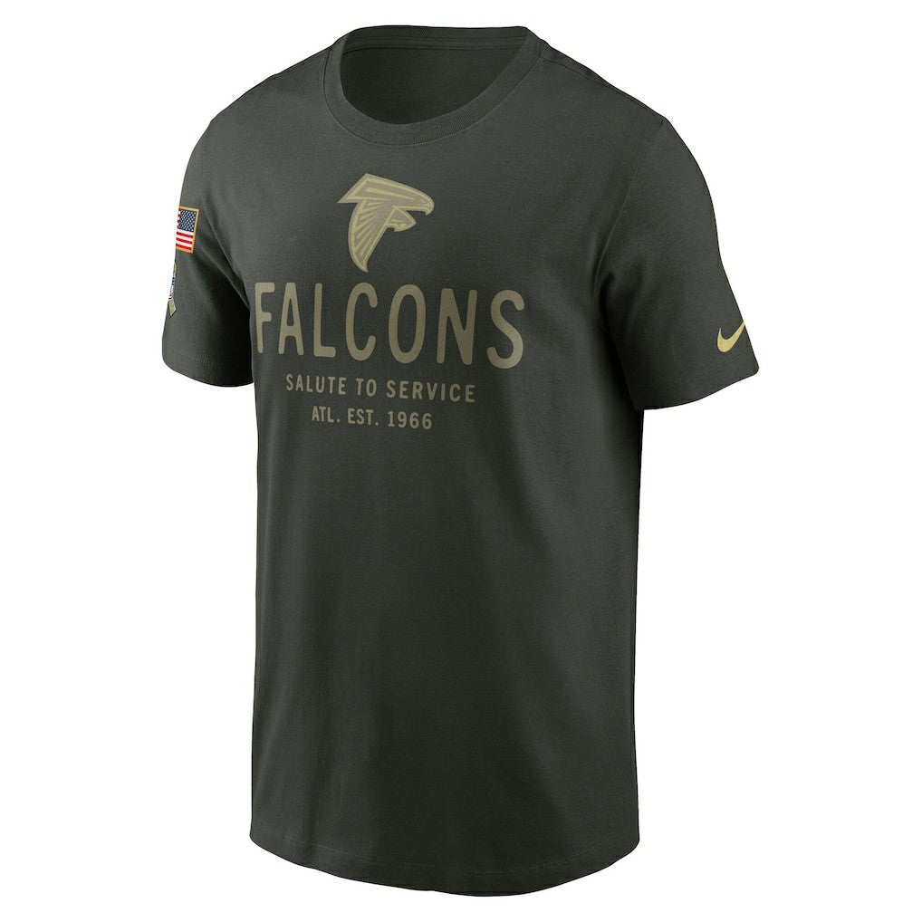 Atlanta Falcons 2025 Salute to Service Sideline Primary Edge Dri-FIT T-Shirt | NFL New