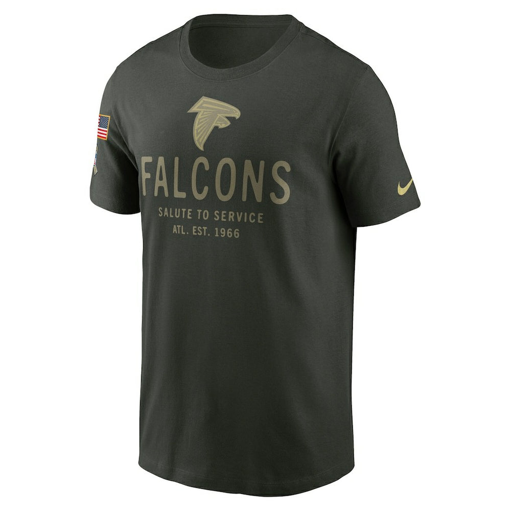 Atlanta Falcons 2025 Salute to Service Sideline Primary Edge Dri-FIT T-Shirt | NFL New