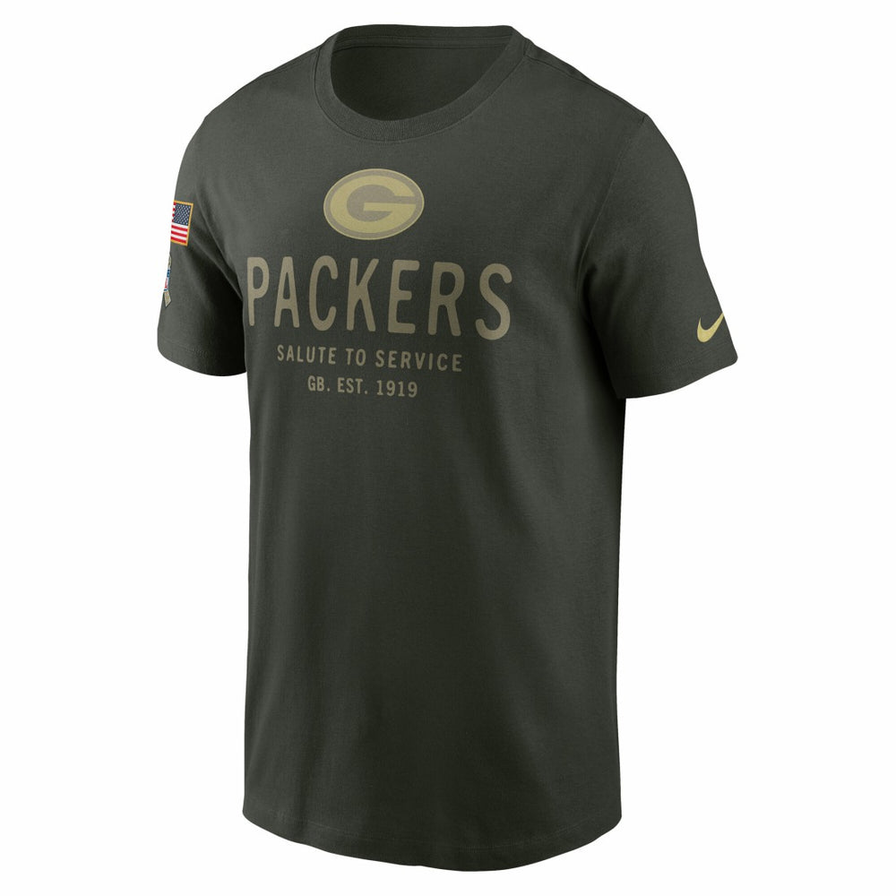 Green Bay Packers 2025 Salute to Service Sideline Primary Edge Dri-FIT T-Shirt | NFL Near me