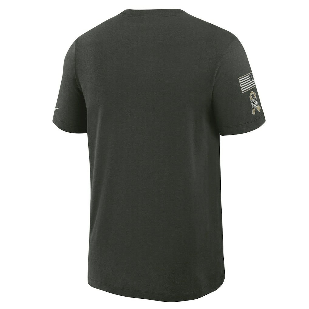 Minnesota Vikings 2025 Salute to Service Sideline Slub Dri-FIT T-Shirt | NFL Outlet