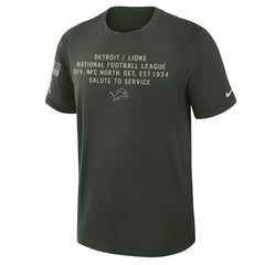 Detroit Lions 2025 Salute to Service Sideline Slub Dri-FIT T-Shirt | NFL Sale