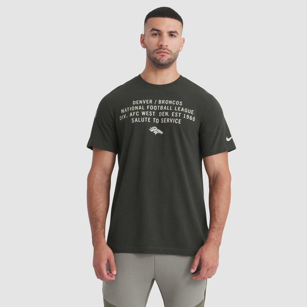 Denver Broncos 2025 Salute to Service Sideline Slub Dri-FIT T-Shirt | NFL New