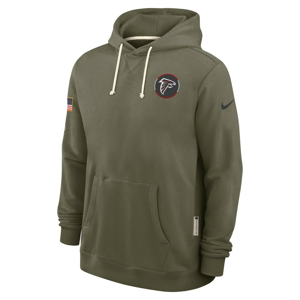 Atlanta Falcons 2025 Salute to Service Sideline Standard Issue Dri-FIT Hoodie | NFL Sale