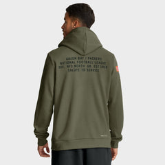 Green Bay Packers 2025 Salute to Service Sideline Standard Issue Dri-FIT Hoodie | NFL Outlet