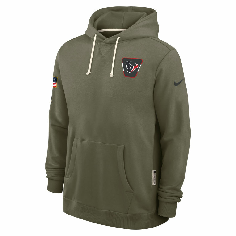 Houston Texans 2025 Salute to Service Sideline Standard Issue Dri-FIT Hoodie | NFL New