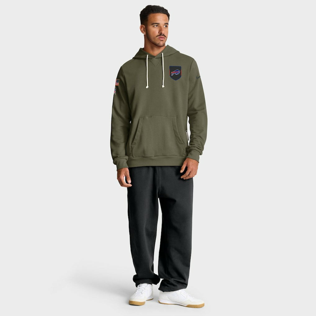 Buffalo Bills 2025 Salute to Service Sideline Standard Issue Dri-FIT Hoodie | NFL Sale