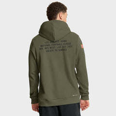 Los Angeles Rams 2025 Salute to Service Sideline Standard Issue Dri-FIT Hoodie | NFL On sale