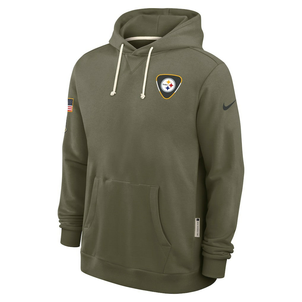 Pittsburgh Steelers 2025 Salute to Service Sideline Standard Issue Dri-FIT Hoodie | NFL Hot