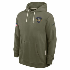 Minnesota Vikings 2025 Salute to Service Sideline Standard Issue Dri-FIT Hoodie | NFL On sale
