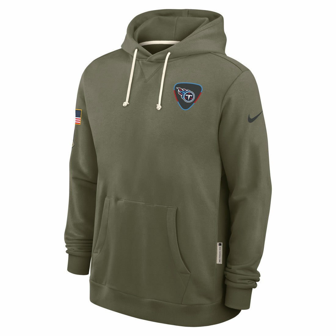 Tennessee Titans 2025 Salute to Service Sideline Standard Issue Dri-FIT Hoodie | NFL On sale