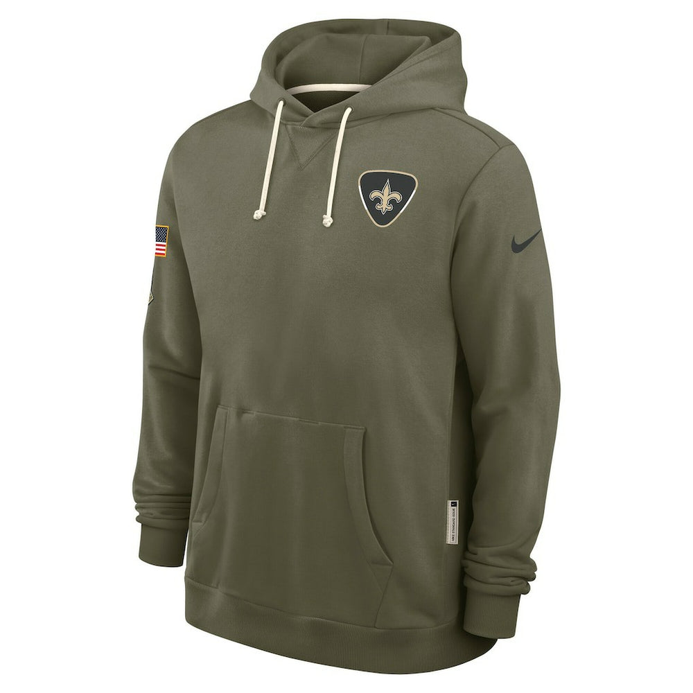 New Orleans Saints 2025 Salute to Service Sideline Standard Issue Dri-FIT Hoodie | NFL Hot