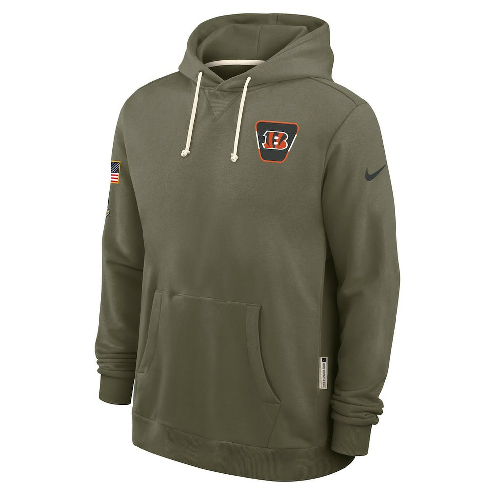 Cincinnati Bengals 2025 Salute to Service Sideline Standard Issue Dri-FIT Hoodie | NFL Near me