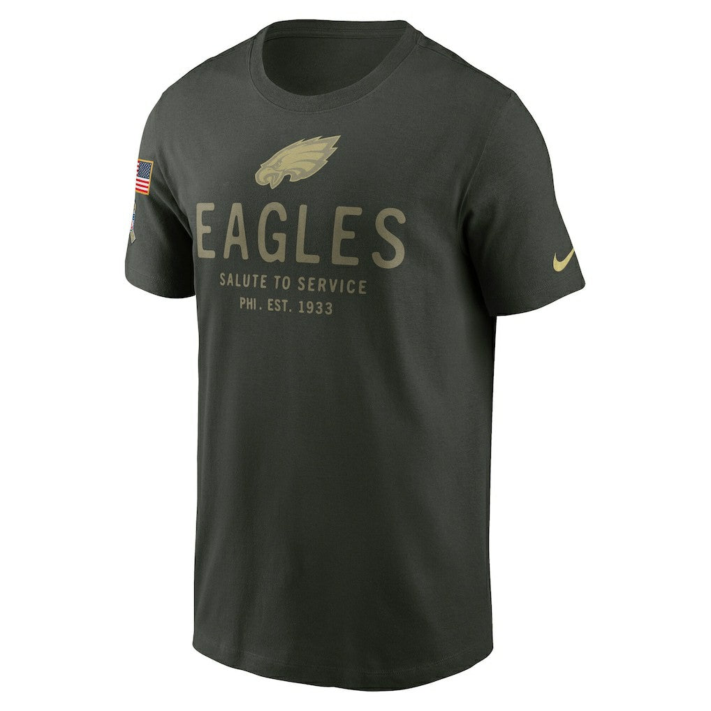 Philadelphia Eagles Big & Tall 2025 Salute to Service Sideline Edge Dri-FIT T-Shirt | NFL On sale