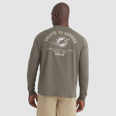 Miami Dolphins 2025 Salute to Service Sideline Long Sleeve T-Shirt | NFL US