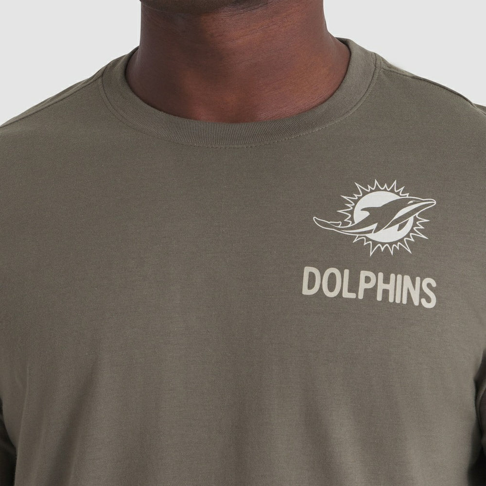 Miami Dolphins 2025 Salute to Service Sideline Long Sleeve T-Shirt | NFL US