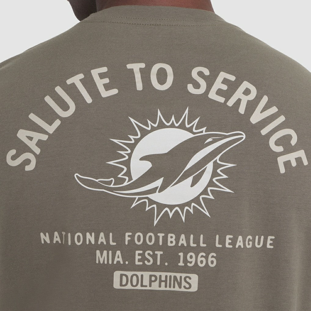 Miami Dolphins 2025 Salute to Service Sideline Long Sleeve T-Shirt | NFL US