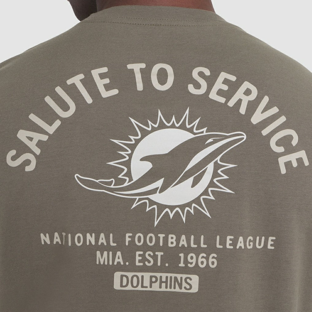 Miami Dolphins 2025 Salute to Service Sideline Long Sleeve T-Shirt | NFL US