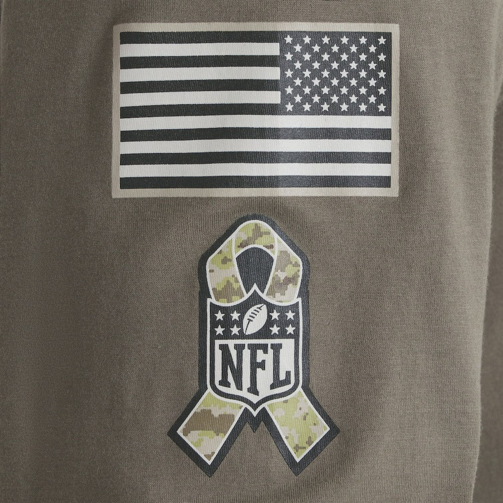 Pittsburgh Steelers 2025 Salute to Service Sideline Long Sleeve T-Shirt | NFL Hot