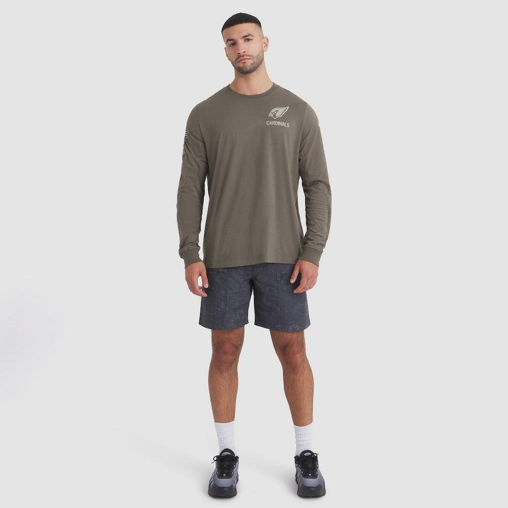 Arizona Cardinals 2025 Salute to Service Sideline Long Sleeve T-Shirt | NFL New