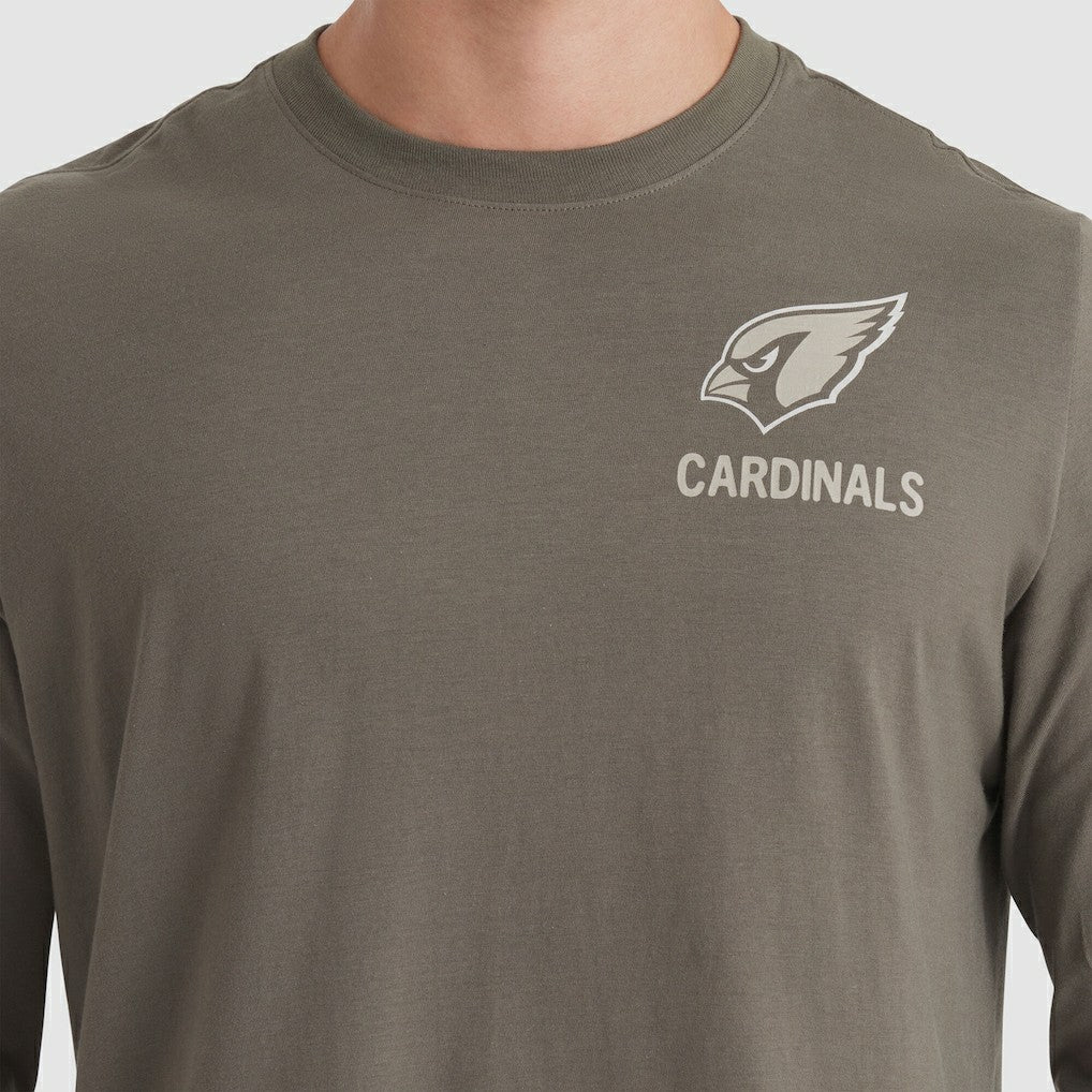 Arizona Cardinals 2025 Salute to Service Sideline Long Sleeve T-Shirt | NFL New