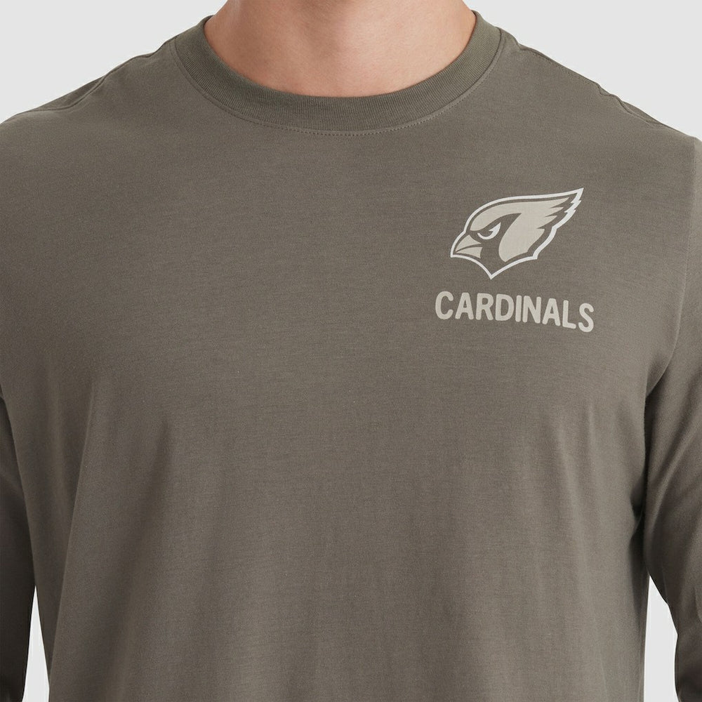 Arizona Cardinals 2025 Salute to Service Sideline Long Sleeve T-Shirt | NFL New