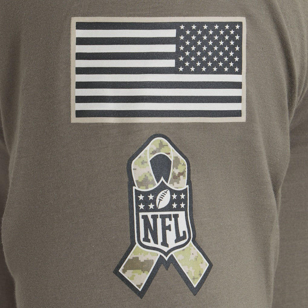 Arizona Cardinals 2025 Salute to Service Sideline Long Sleeve T-Shirt | NFL New