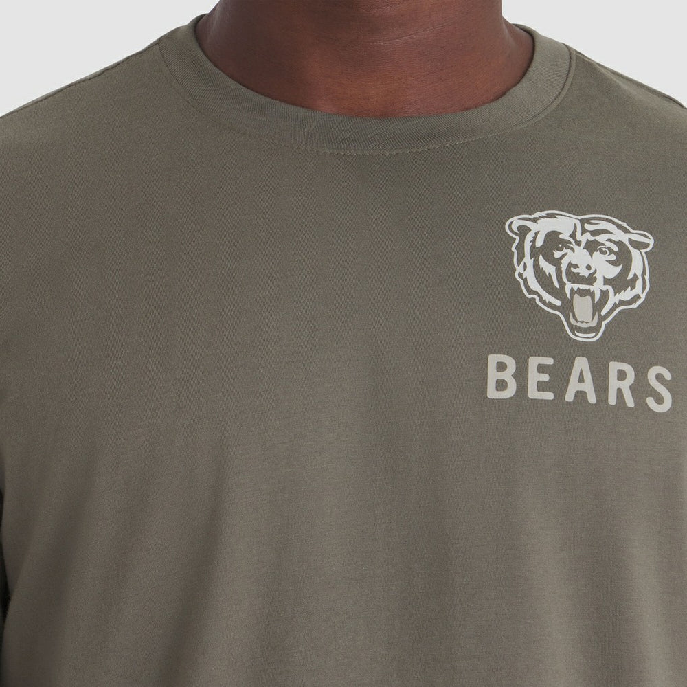 Chicago Bears 2025 Salute to Service Sideline Long Sleeve T-Shirt | NFL US