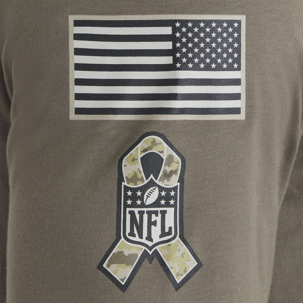 Chicago Bears 2025 Salute to Service Sideline Long Sleeve T-Shirt | NFL US