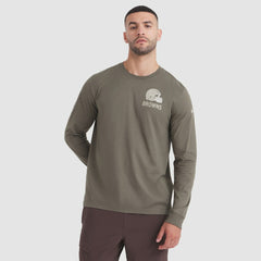 Cleveland Browns 2025 Salute to Service Sideline Long Sleeve T-Shirt | NFL Sale