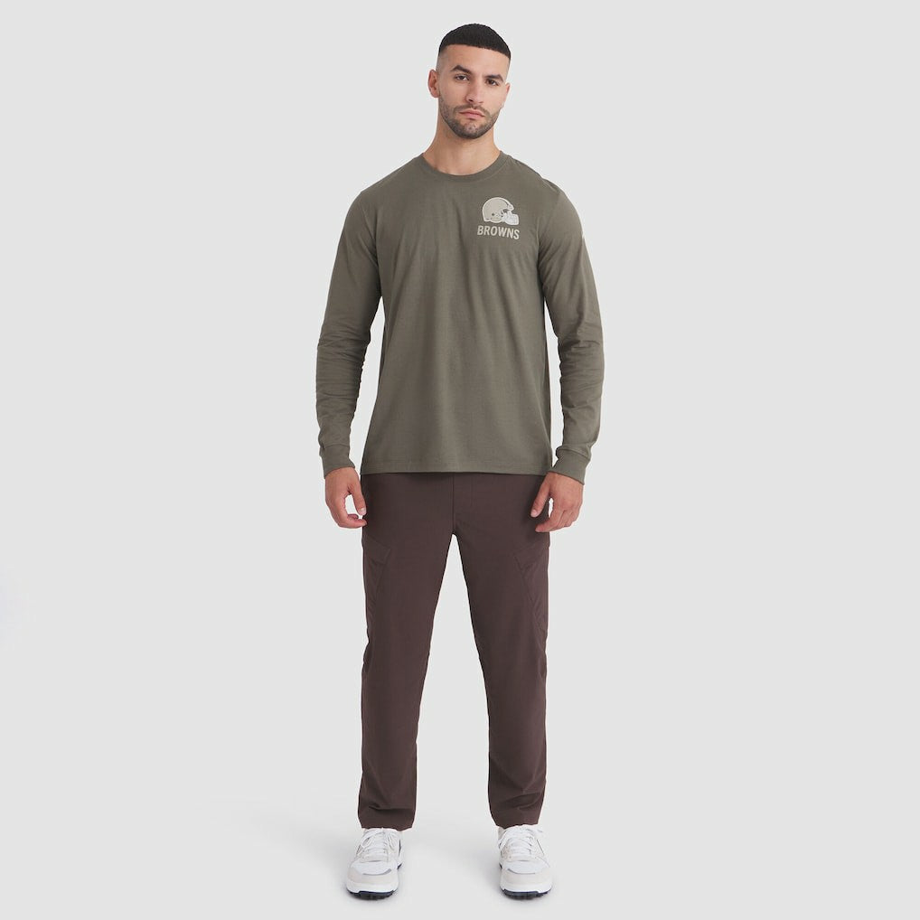Cleveland Browns 2025 Salute to Service Sideline Long Sleeve T-Shirt | NFL Sale