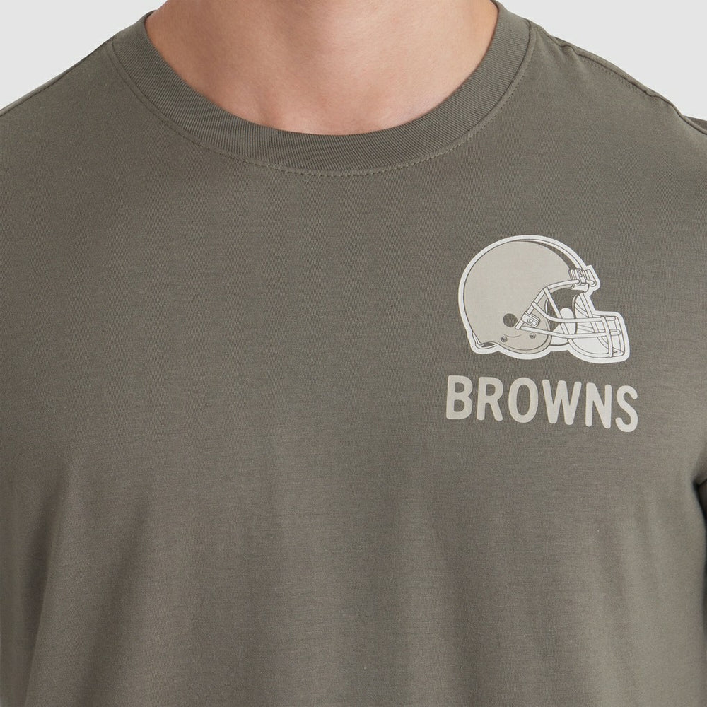 Cleveland Browns 2025 Salute to Service Sideline Long Sleeve T-Shirt | NFL Sale