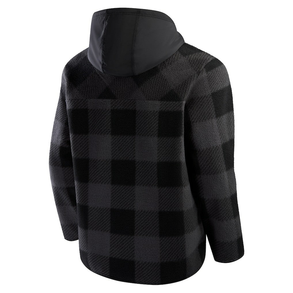 Buffalo Bills Elements Plaid Polar Fleece Quarter-Zip Hoodie | NFL On sale