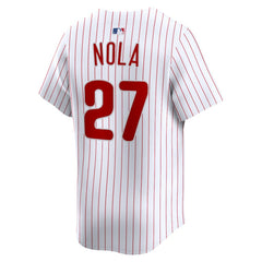 Aaron Nola Philadelphia Phillies Nike Home Limited Player Jersey - MLB Jerseys