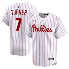 Trea Turner Philadelphia Phillies Nike Home Limited Player Jersey - MLB Jerseys