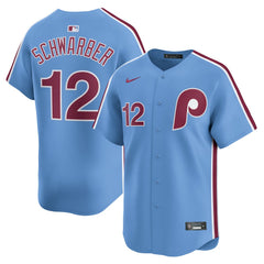 Kyle Schwarber Philadelphia Phillies Nike Alternate Limited Jersey - MLB Jerseys