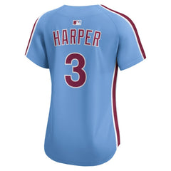 Bryce Harper Philadelphia Phillies Nike Women's Alternate Limited Player Jersey - MLB Jerseys