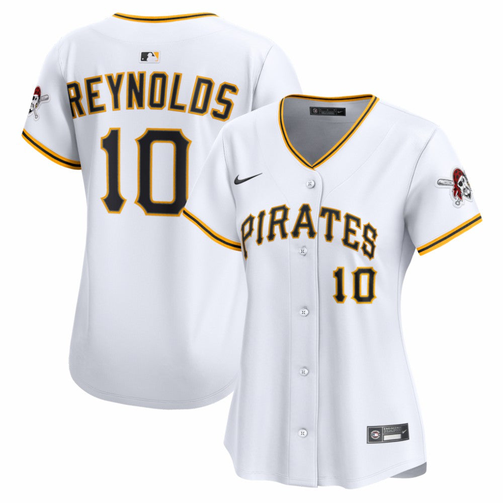 Bryan Reynolds Pittsburgh Pirates Nike Women's Home Limited Player Jersey - MLB Jerseys